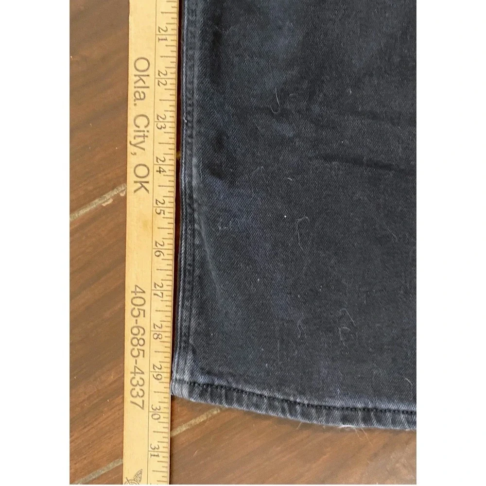 American Eagle Outfitters Women Size 12‎  Charcoal Wide Leg Crop Jeans